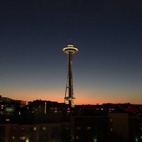 Space Needle from our hotel room